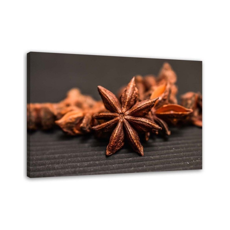 Canvas painting for the kitchen - Cinnamon and aniseed | FEEBY