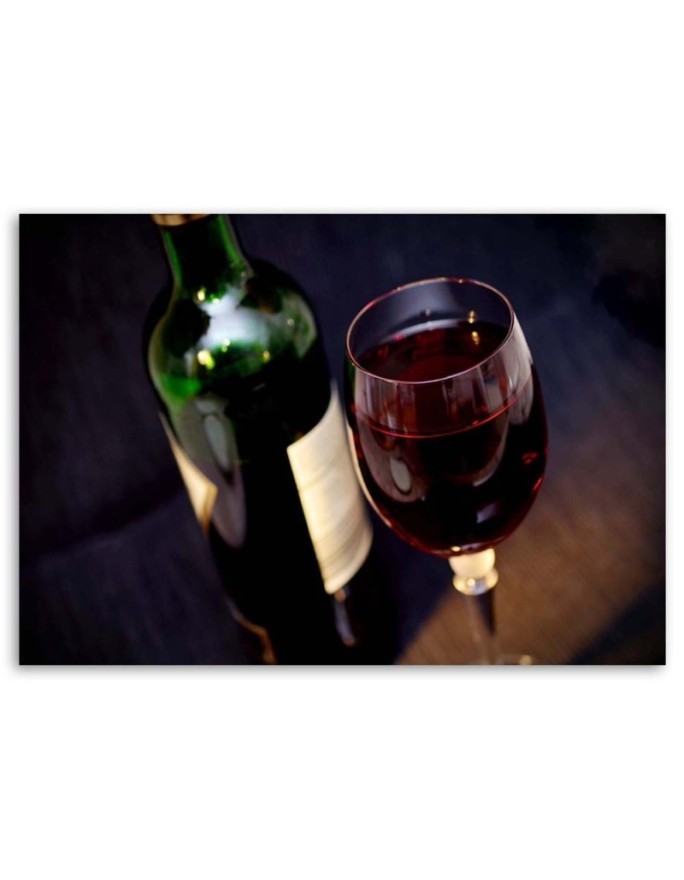 Stylish wall art - Wine bottle glass | FEEBY