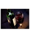 Stylish wall art - Wine bottle glass | FEEBY