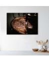 Modern Canvas painting for the kitchen - Coffee beans | FEEBY