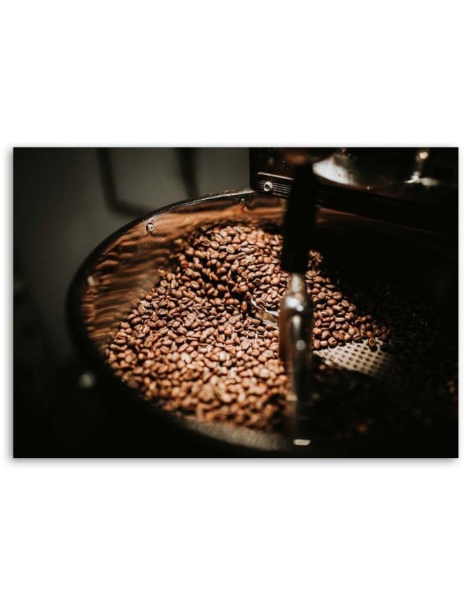 Modern Canvas painting for the kitchen - Coffee beans | FEEBY