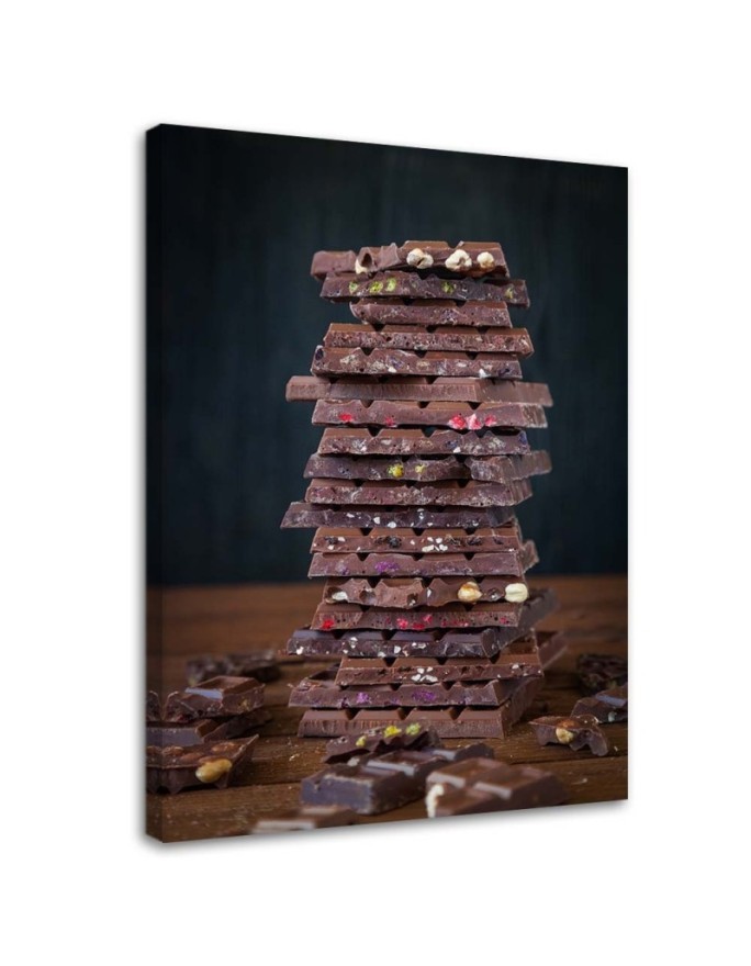 Stylish Canvas paintings for the kitchen - Chocolate pyramid | FEEBY