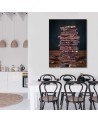 Stylish Canvas paintings for the kitchen - Chocolate pyramid | FEEBY