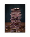 Stylish Canvas paintings for the kitchen - Chocolate pyramid | FEEBY