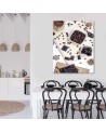 Elegant Canvas paintings for the kitchen - Coffee and sweets | FEEBY