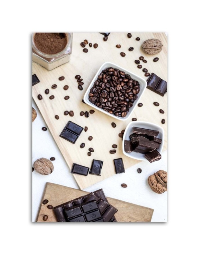 Elegant Canvas paintings for the kitchen - Coffee and sweets | FEEBY