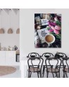 Canvas prints idea for the kitchen - Morning with coffee | FEEBY