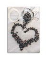 Wall painting for kitchen - Coffee heart love | FEEBY