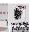 Candy Canvas paintings for the home - Colourful pralines | FEEBY
