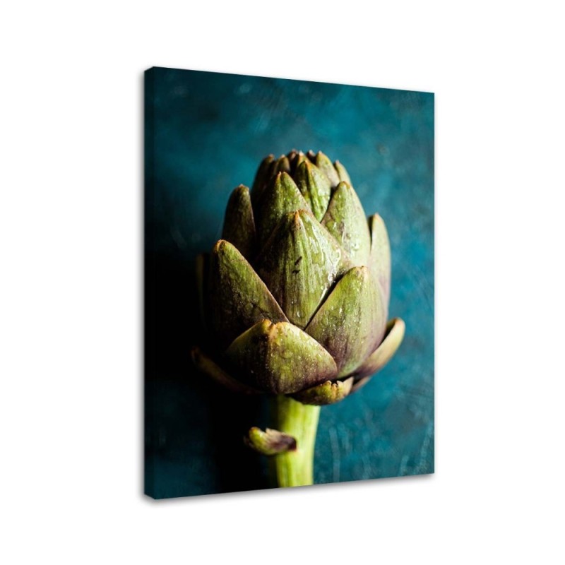 Modern Canvas painting for the kitchen - Artichoke | FEEBY
