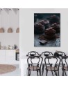 Picture Canvas painting - Dark chocolate dessert | FEEBY