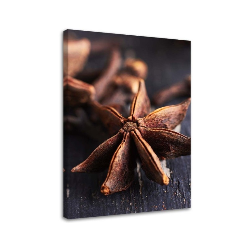 Canvas print - Star anise for kitchen | FEEBY