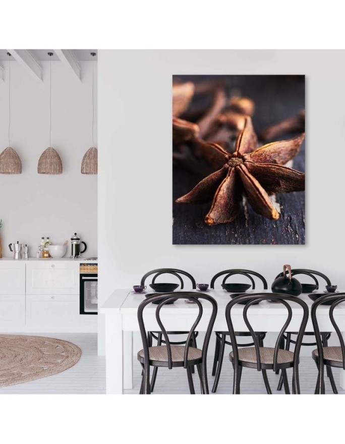 Canvas print - Star anise for kitchen | FEEBY