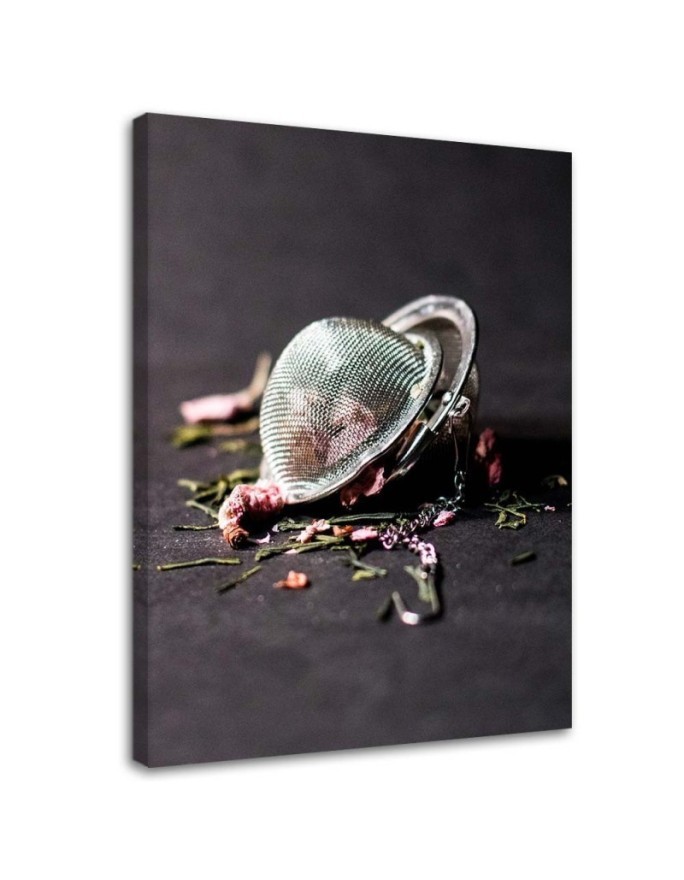 Decorative Canvas painting for the kitchen - Rose tea | FEEBY