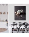 Decorative Canvas painting for the kitchen - Rose tea | FEEBY