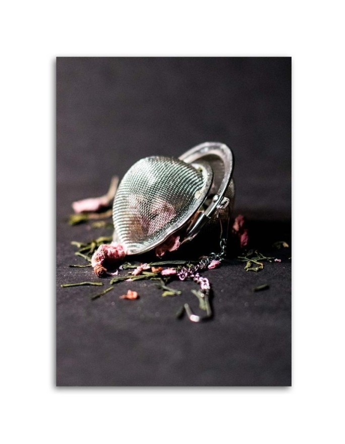 Decorative Canvas painting for the kitchen - Rose tea | FEEBY