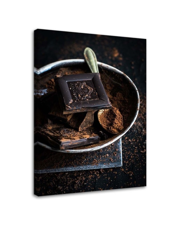 Modern Canvas paintings for the kitchen - Cinnamon and chocolate | FEEBY