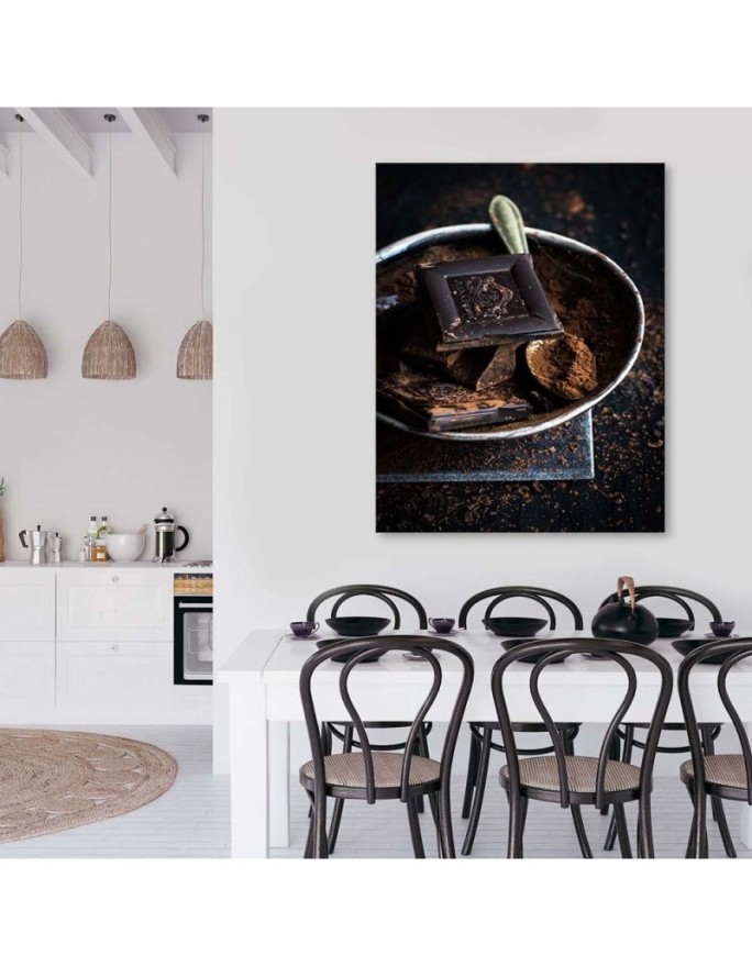 Modern Canvas paintings for the kitchen - Cinnamon and chocolate | FEEBY