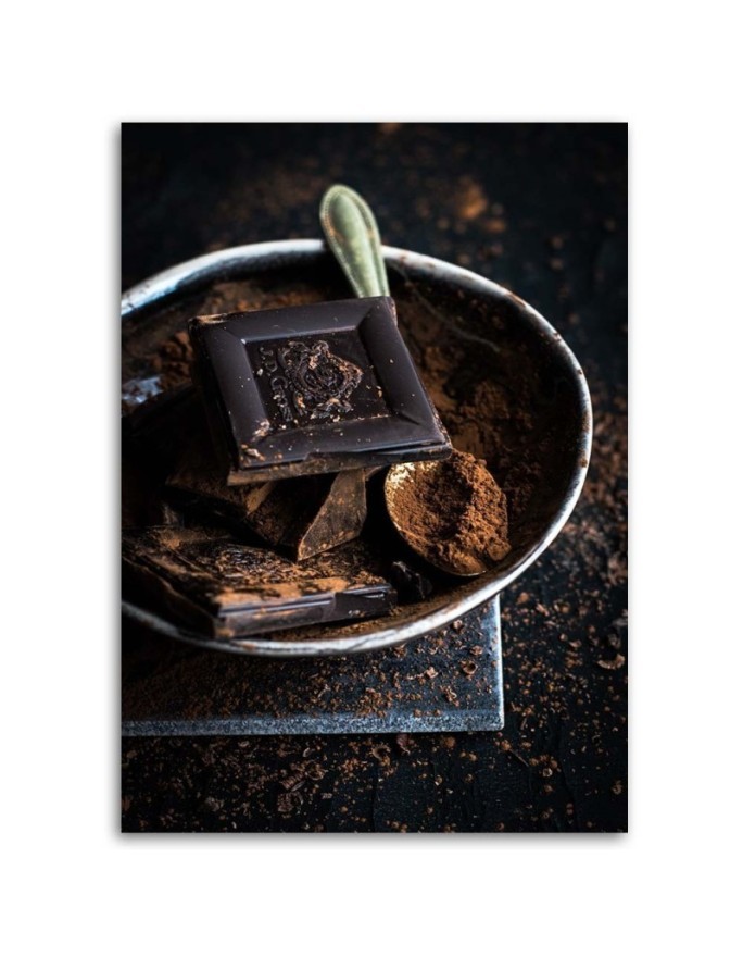 Modern Canvas paintings for the kitchen - Cinnamon and chocolate | FEEBY