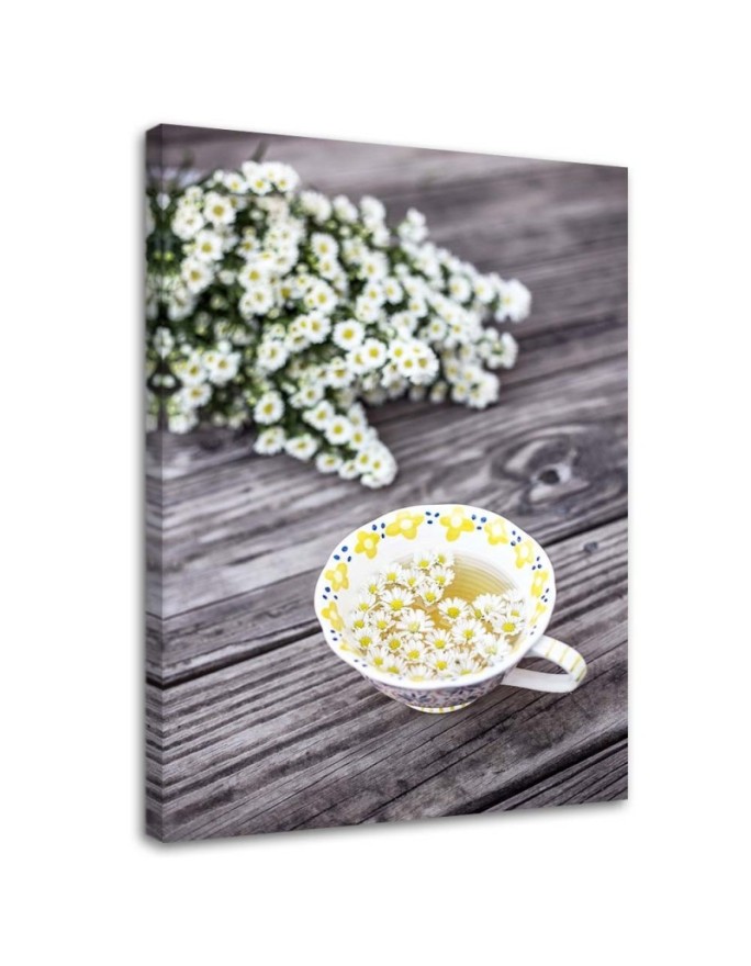 Canvas print Camomile infusion