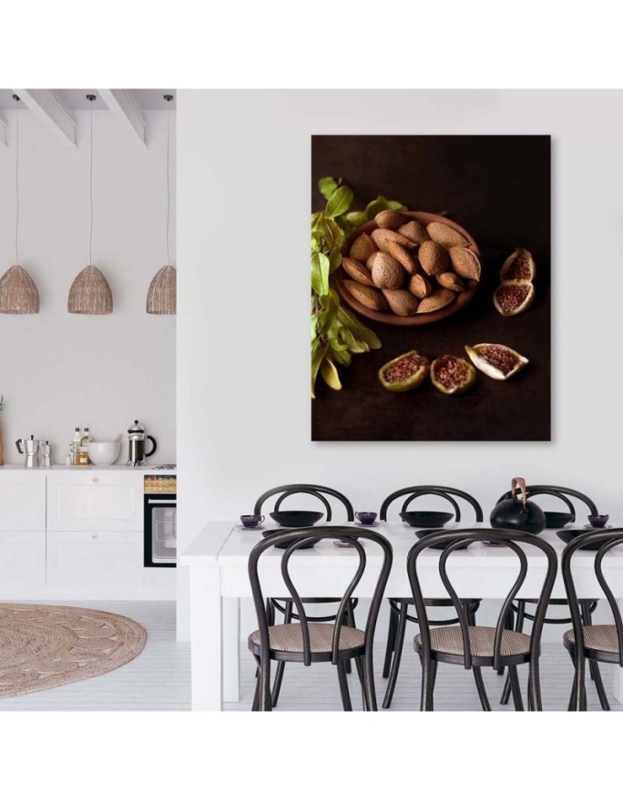 Fashionable Canvas paintings for the kitchen - Almonds in the shell | FEEBY