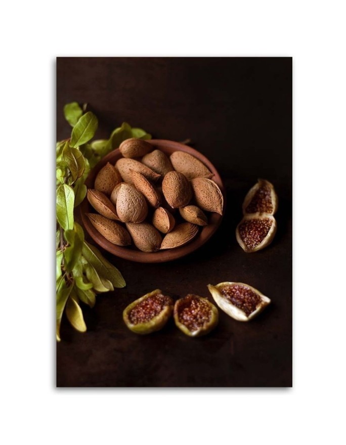 Fashionable Canvas paintings for the kitchen - Almonds in the shell | FEEBY