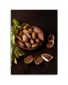 Fashionable Canvas paintings for the kitchen - Almonds in the shell | FEEBY