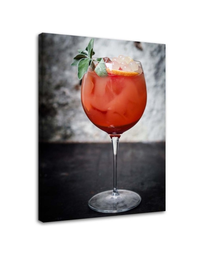 Canvas print Drink on the...