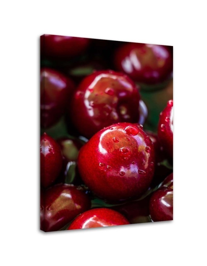 Modern Canvas paintings for the kitchen - Juicy cherries | FEEBY