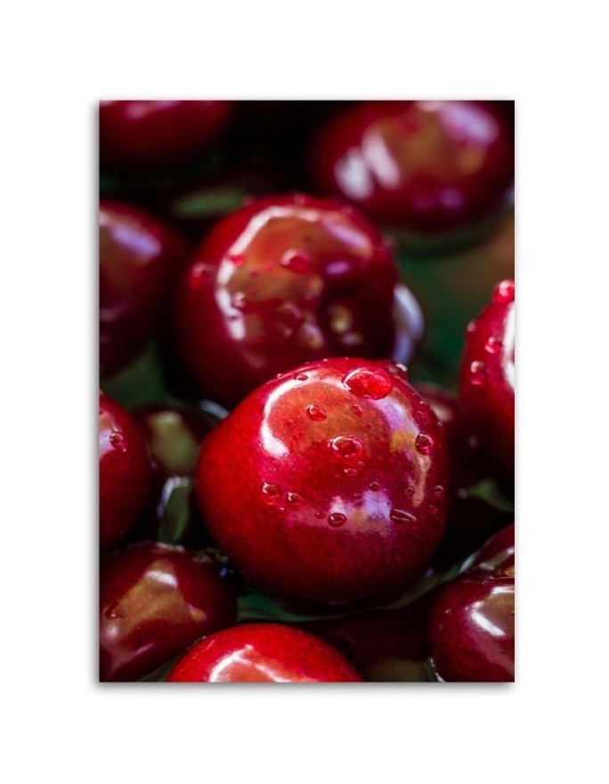 Modern Canvas paintings for the kitchen - Juicy cherries | FEEBY