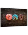 Stylish Canvas paintings for the kitchen - Colourful donats | FEEBY