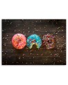 Stylish Canvas paintings for the kitchen - Colourful donats | FEEBY