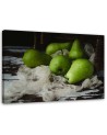 Modern Canvas paintings for the kitchen - Green pears | FEEBY