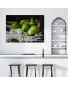 Modern Canvas paintings for the kitchen - Green pears | FEEBY