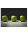 Canvas prints for kitchen wall - Three green apples | FEEBY