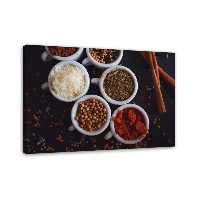 Elegant Canvas paintings for the kitchen - Spice set | FEEBY