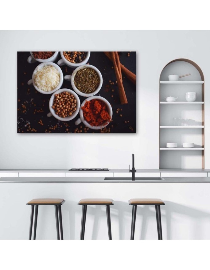 Elegant Canvas paintings for the kitchen - Spice set | FEEBY