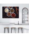Elegant Canvas paintings for the kitchen - Spice set | FEEBY
