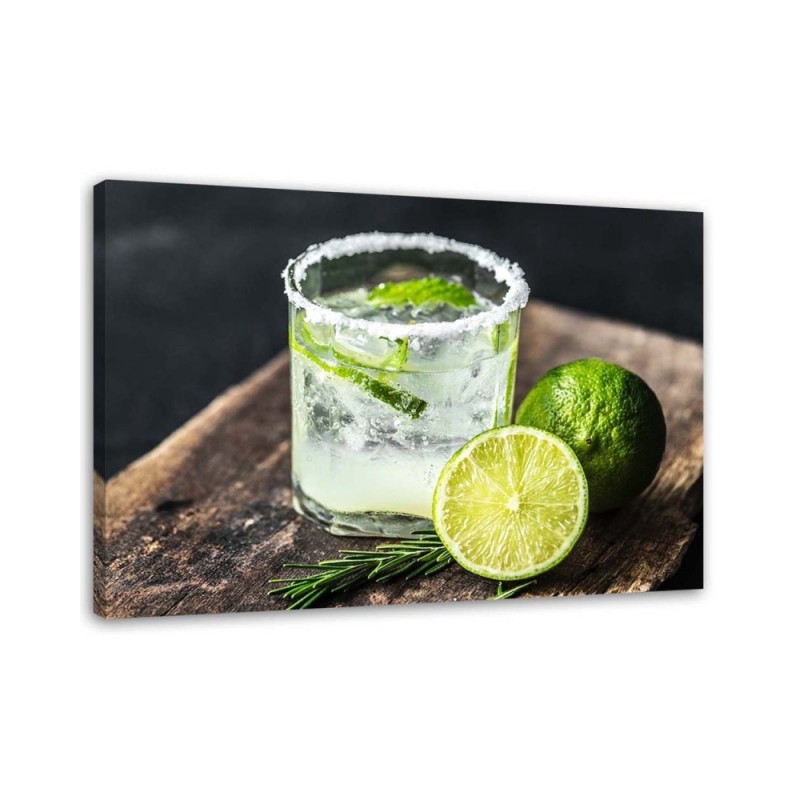 Designer Canvas prints for the home - Refreshing drink with lime | FEEBY
