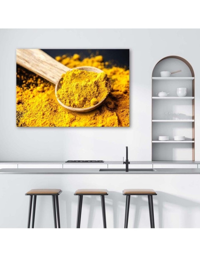 Wall art painting for the kitchen - Turmeric | FEEBY
