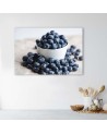Prints on Canvas kitchen wall art - Berries in a bowl | FEEBY