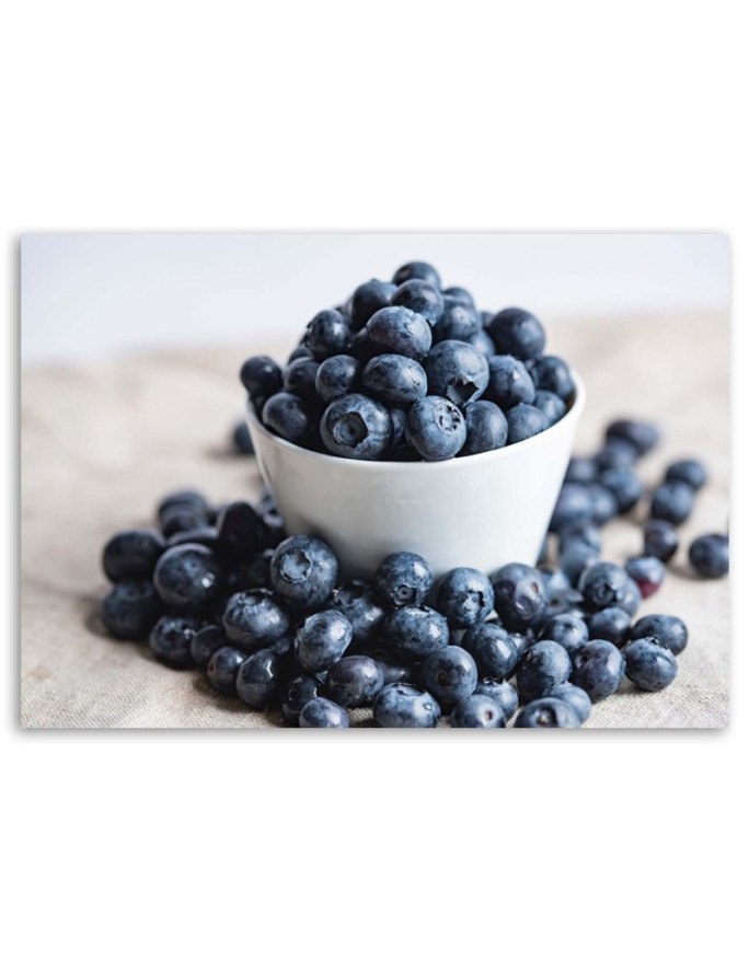 Prints on Canvas kitchen wall art - Berries in a bowl | FEEBY