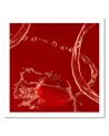 Decorative Canvas painting for the kitchen - Tomato in a trickle of water | FEEBY