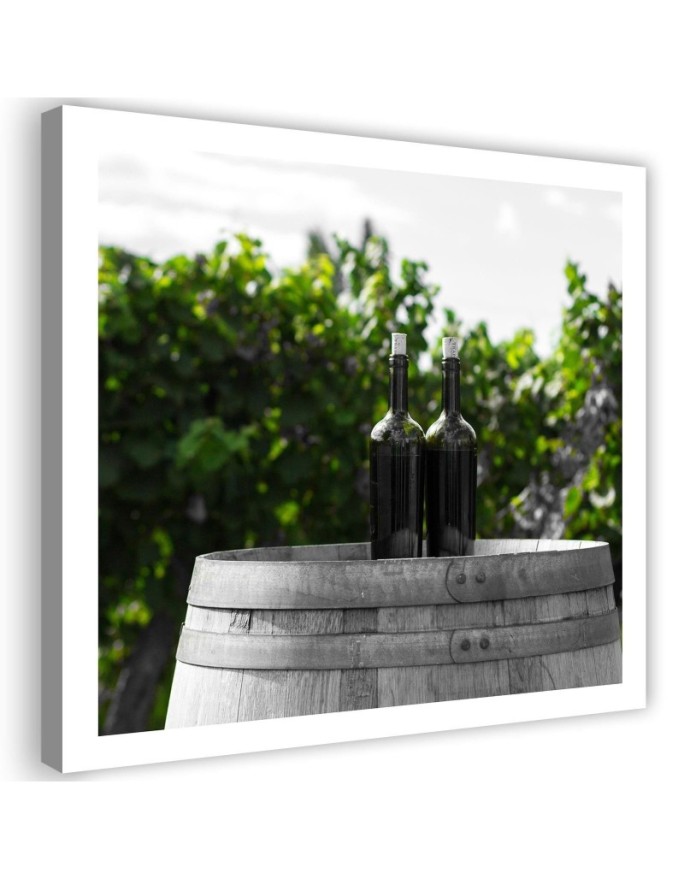 Canvas print Wine bottles...