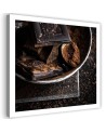 Wall art painting for the kitchen - Bitter chocolate and cocoa | FEEBY