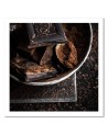 Wall art painting for the kitchen - Bitter chocolate and cocoa | FEEBY