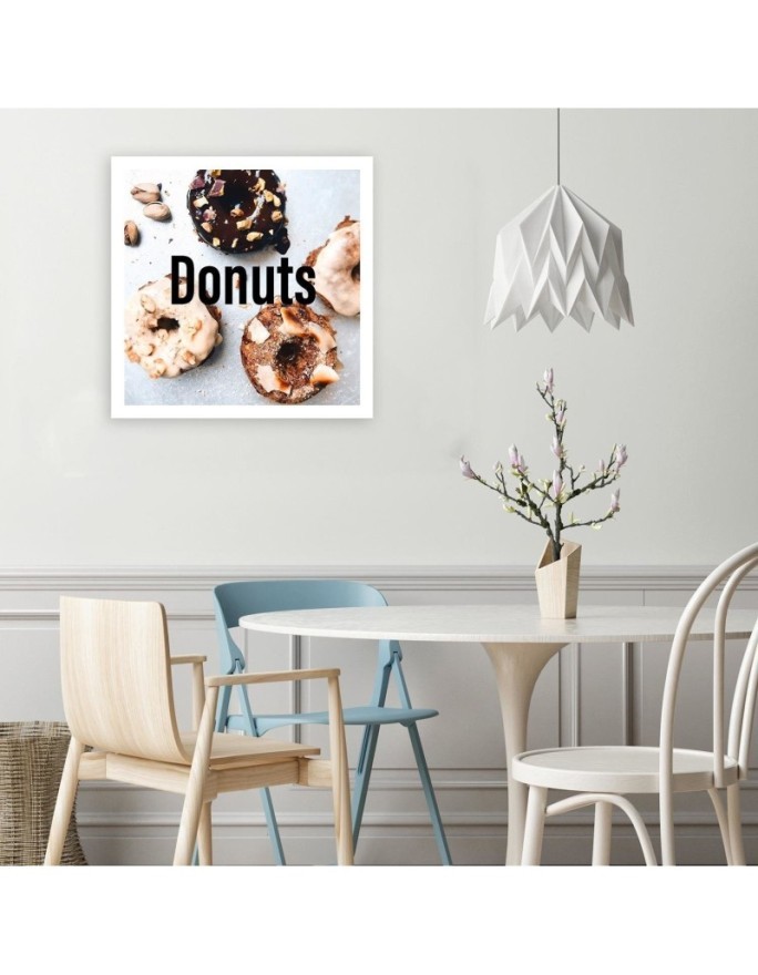 Canvas wall art picture for the kitchen - Appetising Donats | FEEBY