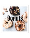 Canvas wall art picture for the kitchen - Appetising Donats | FEEBY