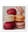 Modern Canvas paintings for the kitchen - Appetising macarons | FEEBY