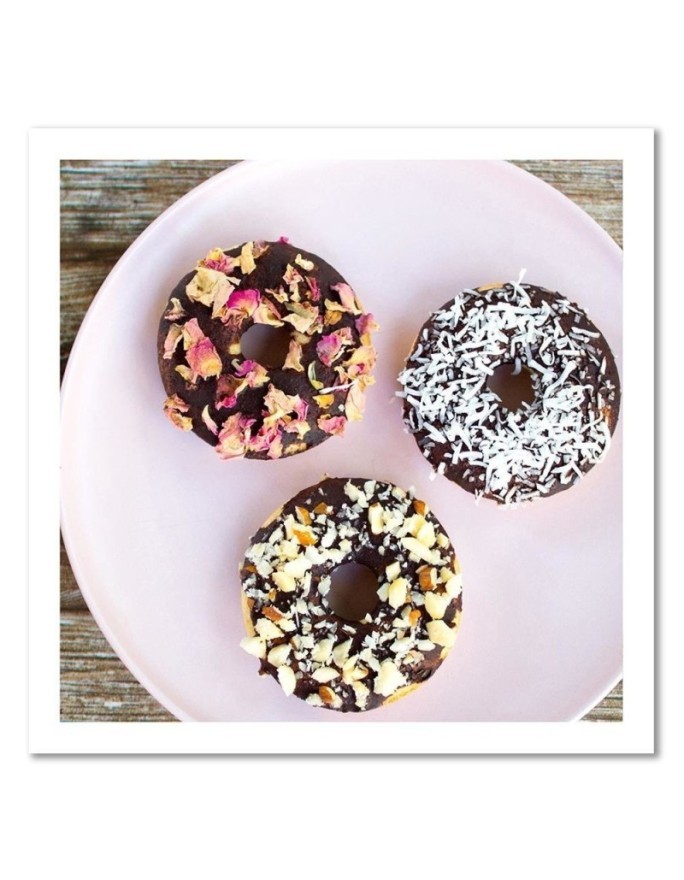 Canvas prints for home kitchen - Three Donuts | FEEBY